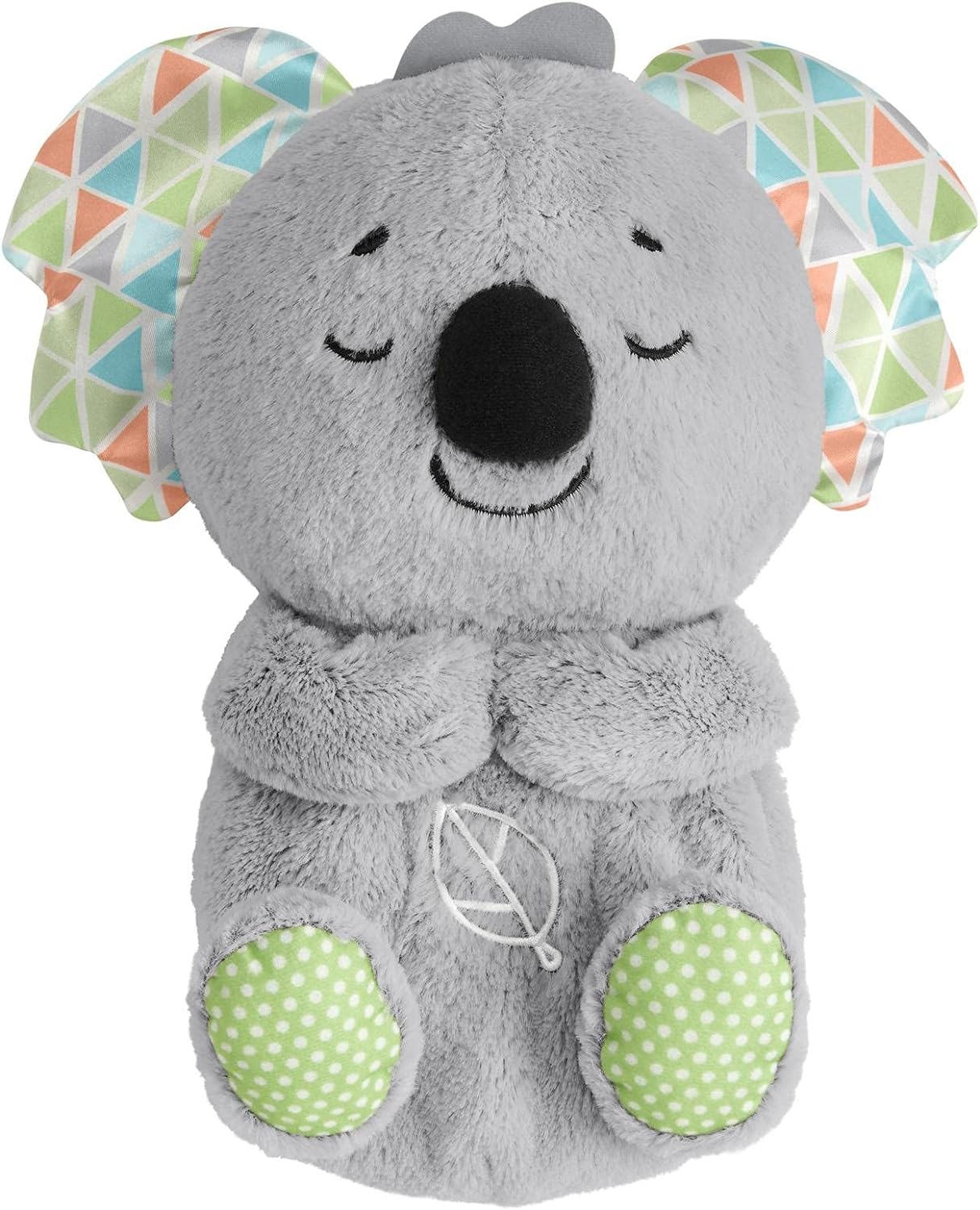 Soothing Snuggly Breathing Koala, Anxiety Relief Plush Infant Musical Soother with Music Lights & Rhythmic Breathing Motion for Music Sleep Companion